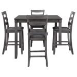 Bridson Counter Height Dining Table and Bar Stools (Set of 5) - Image 4
