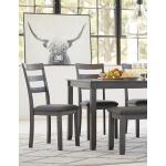 Bridson Dining Table and Chairs with Bench (Set of 6) - Image 10
