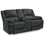 Draycoll Reclining Loveseat with Console - Image 4