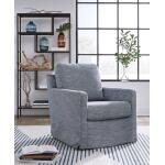 Nenana Next-Gen Nuvella Swivel Glider Accent Chair - Image 3