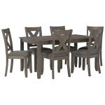 Caitbrook Dining Table and Chairs (Set of 7) - Image 2