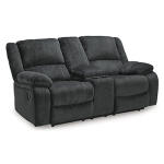 Draycoll Reclining Loveseat with Console