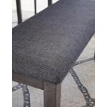 Bridson Dining Table and Chairs with Bench (Set of 6) - Image 4