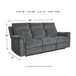 Barnsana Power Reclining Sofa - Image 5