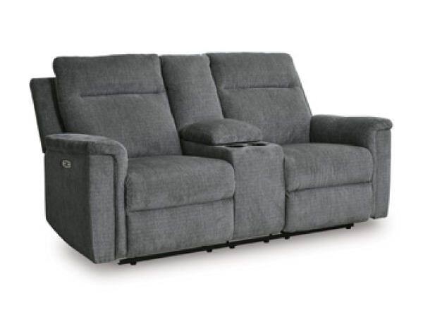 Barnsana Power Reclining Loveseat with Console