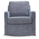 Nenana Next-Gen Nuvella Swivel Glider Accent Chair - Image 4