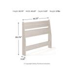 Socalle Twin Panel Headboard - Image 4