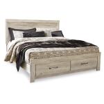 Bellaby King Platform Bed with 2 Storage Drawers - Image 2