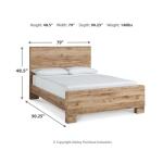 Hyanna King Panel Bed - Image 7
