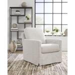 Nenana Next-Gen Nuvella Swivel Glider Accent Chair - Image 3