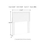 Hallityn Twin Panel Headboard - Image 5