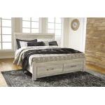 Bellaby King Platform Bed with 2 Storage Drawers