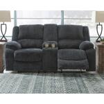 Draycoll Reclining Loveseat with Console - Image 3
