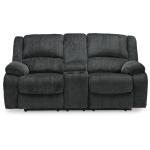 Draycoll Reclining Loveseat with Console - Image 2