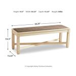 Bolanburg Dining Bench - Image 5