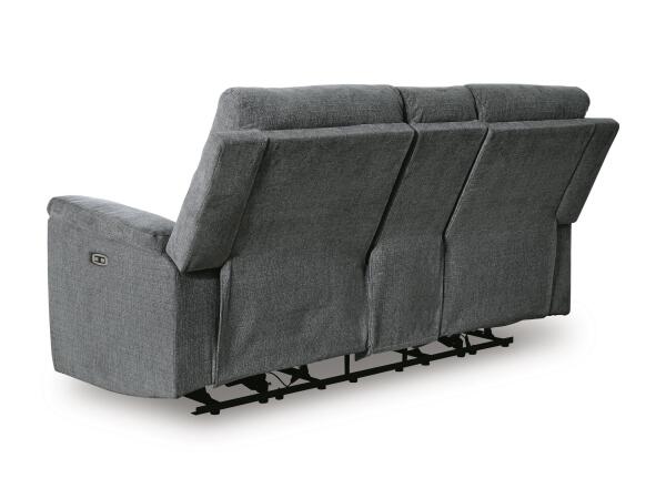 Barnsana Power Reclining Loveseat with Console - Image 8