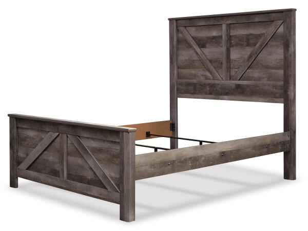 Wynnlow Queen Crossbuck Panel Bed - Image 4