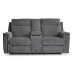 Barnsana Power Reclining Loveseat with Console - Image 6