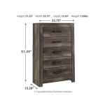 Wynnlow Chest of Drawers - Image 5