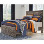 Wynnlow Full Crossbuck Panel Bed - Image 3