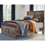 Wynnlow Full Crossbuck Panel Bed - Image 3