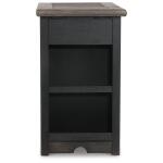 Tyler Creek Chairside End Table with USB Ports & Outlets - Image 8