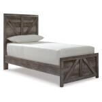 Wynnlow Twin Crossbuck Panel Bed - Image 2