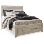 Bellaby Queen Platform Bed with 2 Storage Drawers