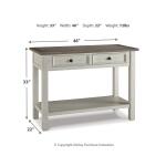 Bolanburg Sofa/Console Table - Image 4