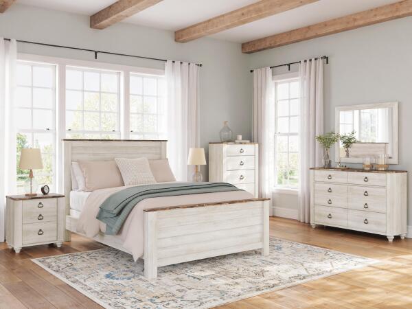 Willowton Queen Panel Bed - Image 4