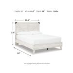 Shawburn Queen Crossbuck Panel Platform Bed - Image 5