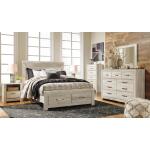 Bellaby Queen Platform Bed with 2 Storage Drawers - Image 6