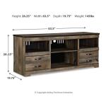 Trinell 63" TV Stand - Image 4