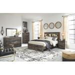 Drystan Queen Bookcase Bed with 2 Storage Drawers - Image 4